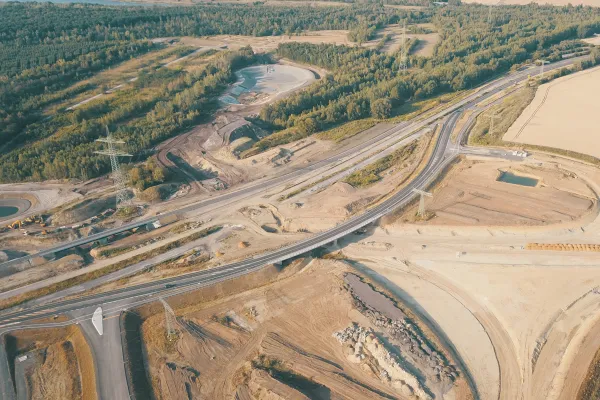Autobahn Neubau